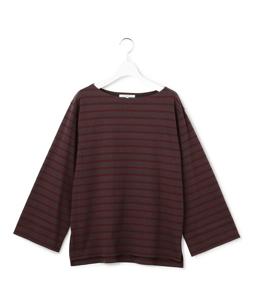 23区(ニジュウサンク)の「ワイドスリーブ Tシャツ(Tシャツ/カットソー・レディース・ホワイト系/グレー系1・38)」の13枚目の写真