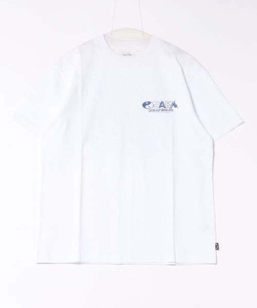BILLABONG(ビラボン)の「BILLABONG メンズ DESTINATION OSAKA Tシャツ 【2026年秋冬モデル】/ビラボン半袖Tシャツ(Tシャツ/カットソー・メンズ・ホワイト/ブラック・X-LARGE/LARGE/MEDIUM)」の1枚目の写真
