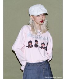 jouetie | 【monchhichi×jouetie】スタッズフォトルーズロンT(Tシャツ/カットソー)