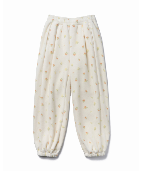 TTUDEMENT（トュードメント）の「ROSE FLEECE PANTS_IVORY（スウェットパンツ・レディース・その他・SMALL/MEDIUM）」の3枚目の写真