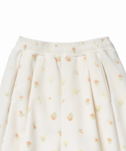 TTUDEMENT（トュードメント）の「ROSE FLEECE PANTS_IVORY（スウェットパンツ・レディース・その他・SMALL/MEDIUM）」の5枚目の写真