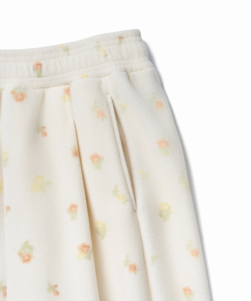 TTUDEMENT（トュードメント）の「ROSE FLEECE PANTS_IVORY（スウェットパンツ・レディース・その他・SMALL/MEDIUM）」の6枚目の写真