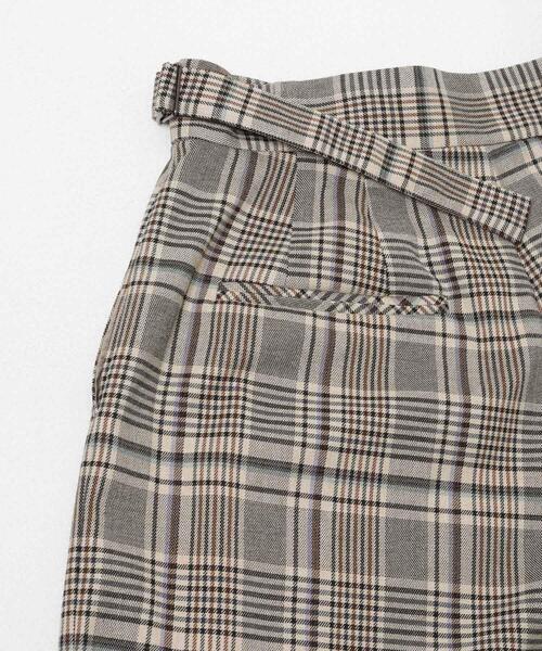URBAN RESEARCH ROSSO WOMEN(アーバンリサーチ ロッソ)の「サイドベルトデザインチェックパンツ(その他パンツ・レディース・ブルー系その他/ベージュ系その他・36/38)」の19枚目の写真