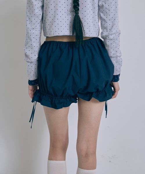 EN NEUME（エンノイム）の「Frill Hem Bloomers（その他パンツ・レディース・ネイビー/オフホワイト/ブラウン・FREE）」の21枚目の写真