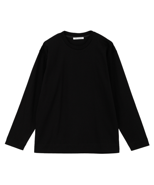 MEN'S MELROSE(メンズメルローズ)の「マーセライズドスムースロンT(Tシャツ/カットソー・メンズ・ホワイト/ブラック/ホワイト×ブラック・2/4/3)」の5枚目の写真