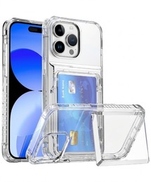 Fun & Daily（ファンアンドデイリー）の「F&D : クリアカバーカバー＆フリップカードホルダー iPhoneケース /16 17 Pro アイフォンケース（スマホケース/カバー）」