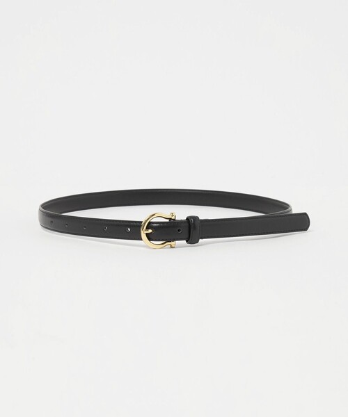 A DAY IN THE LIFE UNITED ARROWS(アデイインザライフユナイテッドアローズ)の「ゴールド バックルベルト <A DAY IN THE LIFE>(ベルト・レディース・ブラウン系/ブラック・FREE)」の2枚目の写真