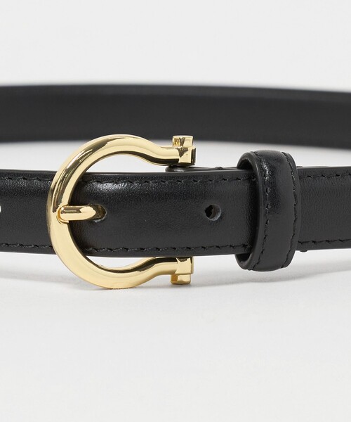 A DAY IN THE LIFE UNITED ARROWS(アデイインザライフユナイテッドアローズ)の「ゴールド バックルベルト <A DAY IN THE LIFE>(ベルト・レディース・ブラウン系/ブラック・FREE)」の6枚目の写真
