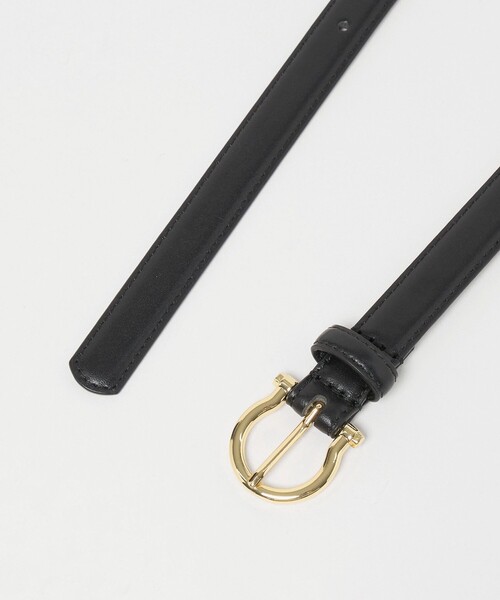 A DAY IN THE LIFE UNITED ARROWS(アデイインザライフユナイテッドアローズ)の「ゴールド バックルベルト <A DAY IN THE LIFE>(ベルト・レディース・ブラウン系/ブラック・FREE)」の7枚目の写真