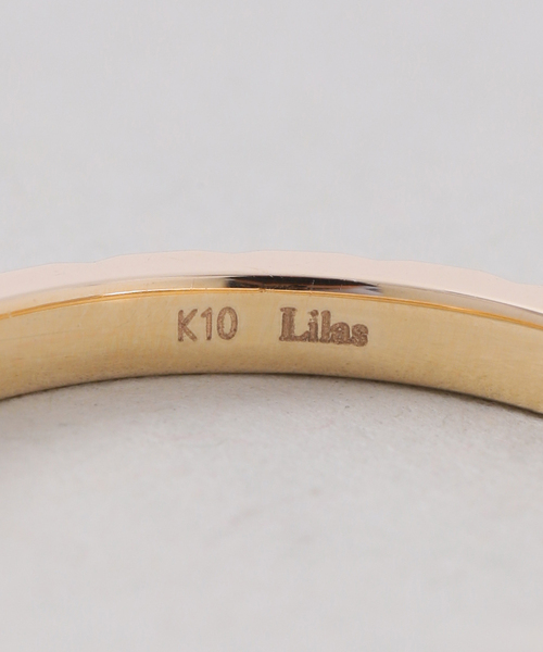 Lilas（リラ）の「エタニティースタッズリング K10（リング・レディース・ゴールド・11/13/15 ）」の9枚目の写真