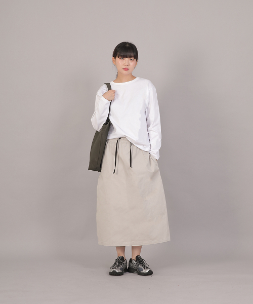 SAINTCREW(セントクルー)の「ビッグサイズトラペーズエコバッグTBE-163カーキ(エコバッグ/サブバッグ・レディース・その他・フリー)」の4枚目の写真