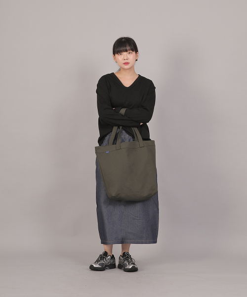 SAINTCREW(セントクルー)の「ビッグサイズトラペーズエコバッグTBE-163カーキ(エコバッグ/サブバッグ・レディース・その他・フリー)」の7枚目の写真