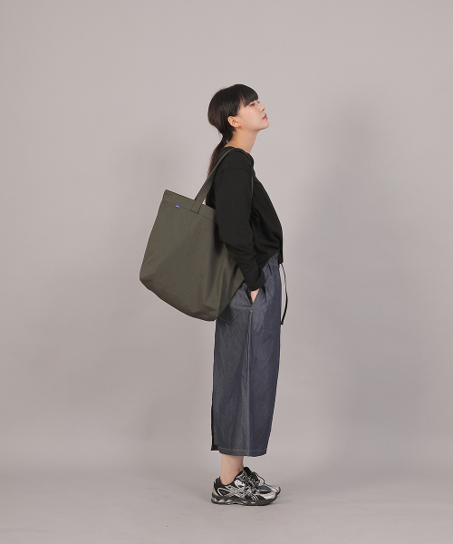 SAINTCREW(セントクルー)の「ビッグサイズトラペーズエコバッグTBE-163カーキ(エコバッグ/サブバッグ・レディース・その他・フリー)」の8枚目の写真