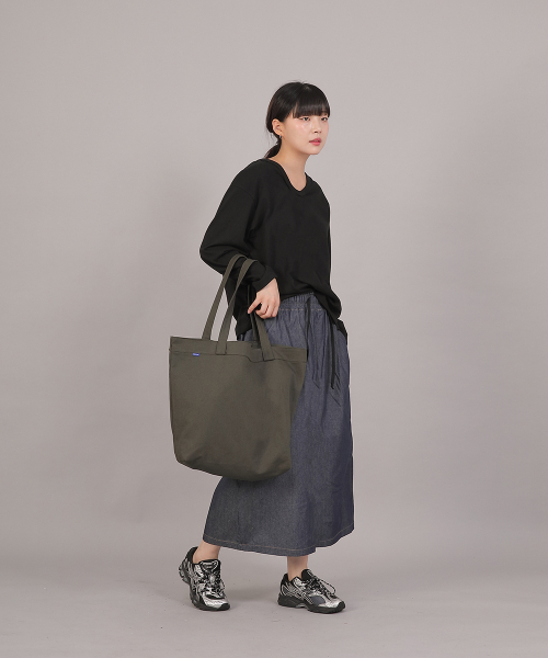 SAINTCREW(セントクルー)の「ビッグサイズトラペーズエコバッグTBE-163カーキ(エコバッグ/サブバッグ・レディース・その他・フリー)」の10枚目の写真