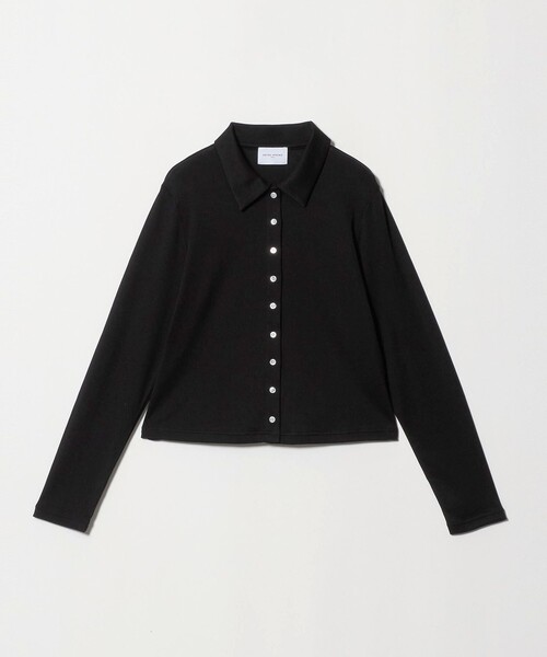UNITED ARROWS(ユナイテッドアローズ)の「コットン フライス ポロシャツ(Tシャツ/カットソー・レディース・ブラック/ライトピンク/レッド・FREE)」の22枚目の写真
