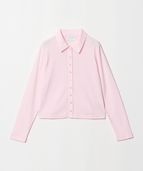 UNITED ARROWS(ユナイテッドアローズ)の「コットン フライス ポロシャツ(Tシャツ/カットソー・レディース・ブラック/ライトピンク/レッド・FREE)」の19枚目の写真