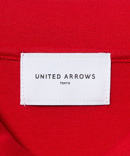 UNITED ARROWS(ユナイテッドアローズ)の「コットン フライス ポロシャツ(Tシャツ/カットソー・レディース・ブラック/ライトピンク/レッド・FREE)」の16枚目の写真