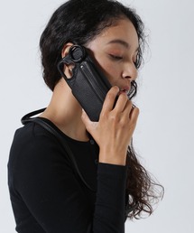 ajew | ajew/エジュー/別注【ひも付き】iPhone17/17Pro / BLACK(スマホケース/カバー)