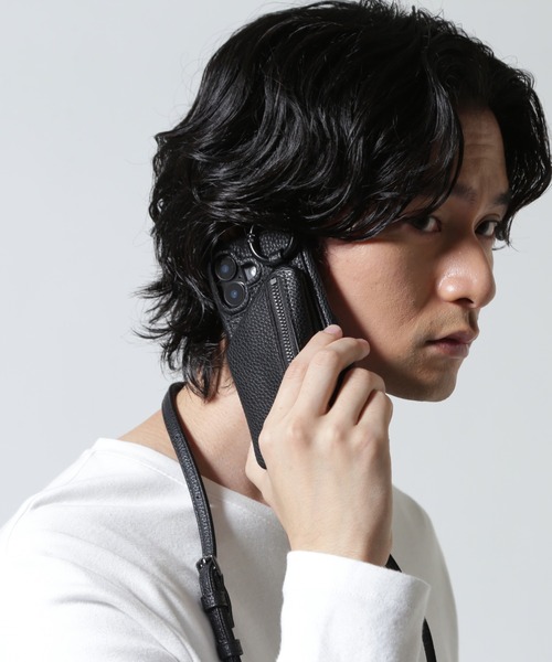 ajew（エジュー）の「ajew/エジュー/別注【ひも付き】iPhone17/17Pro / BLACK（スマホケース/カバー・レディース・ブラック・2/1）」の4枚目の写真