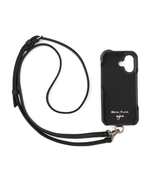 ajew（エジュー）の「ajew/エジュー/別注【ひも付き】iPhone17/17Pro / BLACK（スマホケース/カバー・レディース・ブラック・2/1）」の6枚目の写真