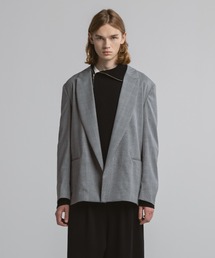 CINOH（チノ）の「HIGH-TWIST WOOL/PEAKED-COLLAR JACKET（テーラードジャケット）」