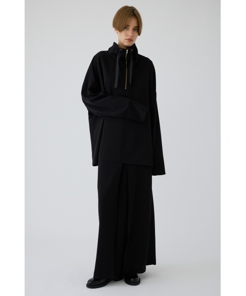 RIM.ARK(リムアーク)の「Belt set tuck pleats SK(ベルト セット タック プリーツ スカート)(スカート・レディース・グレー/ブラック・38/36)」の9枚目の写真