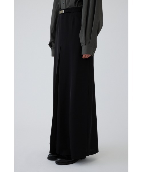 RIM.ARK(リムアーク)の「Belt set tuck pleats SK(ベルト セット タック プリーツ スカート)(スカート・レディース・グレー/ブラック・38/36)」の13枚目の写真