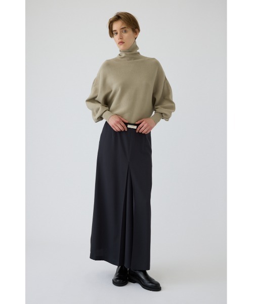 RIM.ARK(リムアーク)の「Belt set tuck pleats SK(ベルト セット タック プリーツ スカート)(スカート・レディース・グレー/ブラック・38/36)」の15枚目の写真
