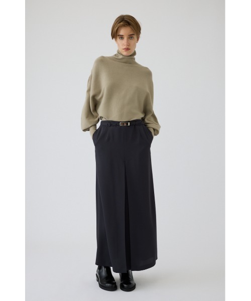 RIM.ARK(リムアーク)の「Belt set tuck pleats SK(ベルト セット タック プリーツ スカート)(スカート・レディース・グレー/ブラック・38/36)」の17枚目の写真