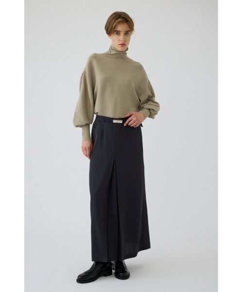 RIM.ARK(リムアーク)の「Belt set tuck pleats SK(ベルト セット タック プリーツ スカート)(スカート・レディース・グレー/ブラック・38/36)」の18枚目の写真