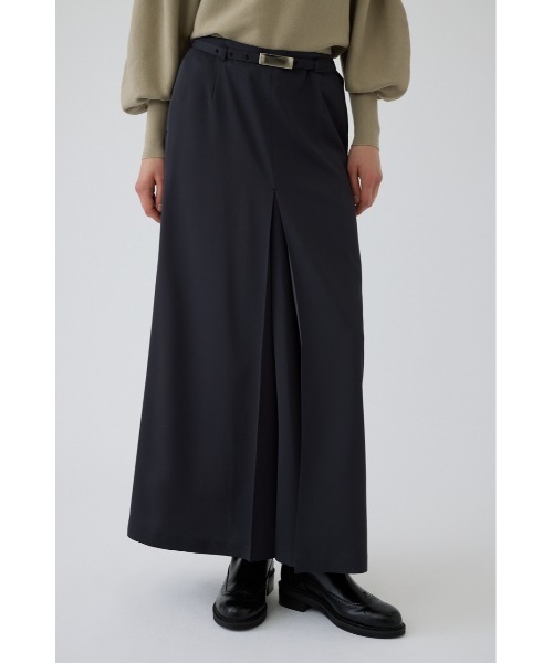 RIM.ARK(リムアーク)の「Belt set tuck pleats SK(ベルト セット タック プリーツ スカート)(スカート・レディース・グレー/ブラック・38/36)」の19枚目の写真