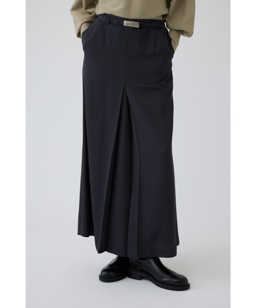RIM.ARK(リムアーク)の「Belt set tuck pleats SK(ベルト セット タック プリーツ スカート)(スカート・レディース・グレー/ブラック・38/36)」の20枚目の写真