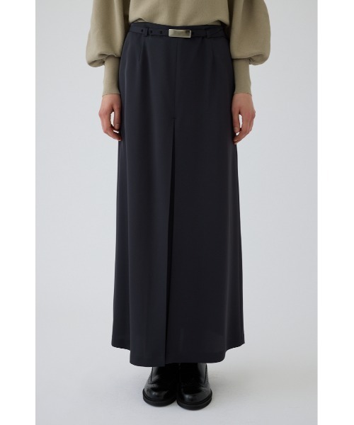 RIM.ARK(リムアーク)の「Belt set tuck pleats SK(ベルト セット タック プリーツ スカート)(スカート・レディース・グレー/ブラック・38/36)」の21枚目の写真