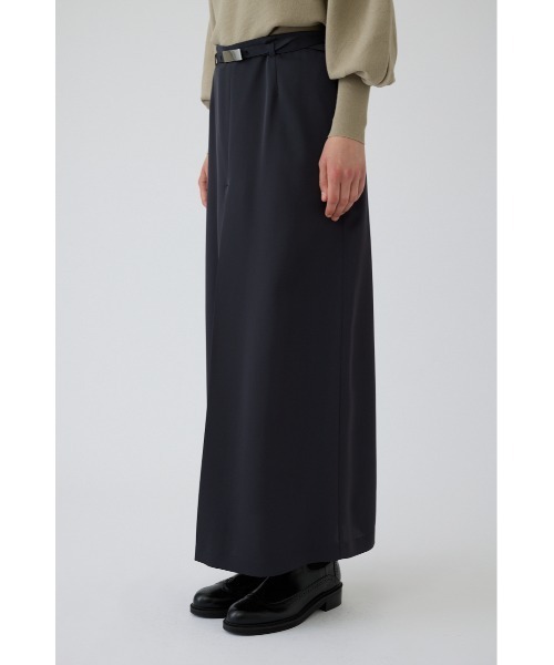 RIM.ARK(リムアーク)の「Belt set tuck pleats SK(ベルト セット タック プリーツ スカート)(スカート・レディース・グレー/ブラック・38/36)」の22枚目の写真