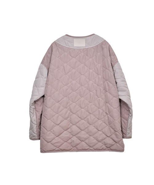 Nora Lily(ノラリリー)の「【Nora Lily】Bi Quilting Zip-up Blouson(ブルゾン・レディース・カーキ/グレー/ネイビー・FREE)」の12枚目の写真