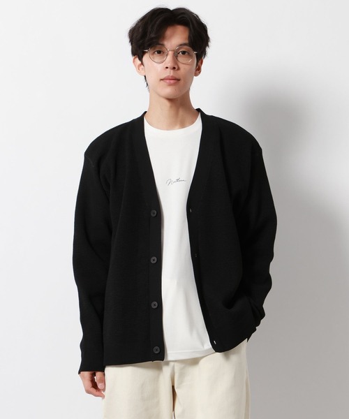 GLOBAL WORK（グローバルワーク）の「トクトク2SET/ワッフルカーディガン/1069468（カーディガン/ボレロ・メンズ・ブルー系その他4/グレー系その他4/ブラック/ワインレッド/グリーン・X-LARGE/LARGE/MEDIUM/SMALL）」の12枚目の写真