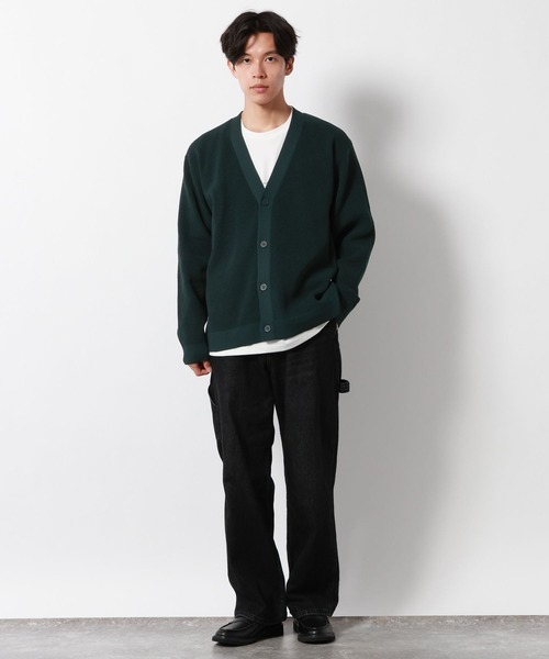 GLOBAL WORK（グローバルワーク）の「トクトク2SET/ワッフルカーディガン/1069468（カーディガン/ボレロ・メンズ・ブルー系その他4/グレー系その他4/ブラック/ワインレッド/グリーン・X-LARGE/LARGE/MEDIUM/SMALL）」の21枚目の写真