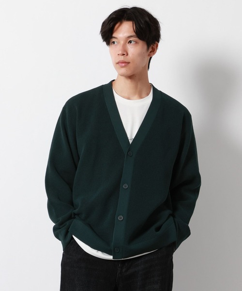 GLOBAL WORK（グローバルワーク）の「トクトク2SET/ワッフルカーディガン/1069468（カーディガン/ボレロ・メンズ・ブルー系その他4/グレー系その他4/ブラック/ワインレッド/グリーン・X-LARGE/LARGE/MEDIUM/SMALL）」の22枚目の写真