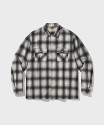 OMBRE PLAID SHIRT