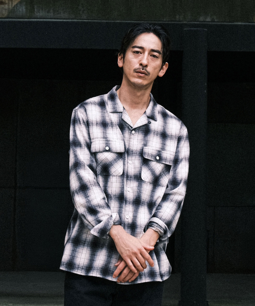 VDR(ブイディアール)の「OMBRE PLAID SHIRT(シャツ/ブラウス・メンズ・その他・LARGE/MEDIUM/X-LARGE)」の6枚目の写真