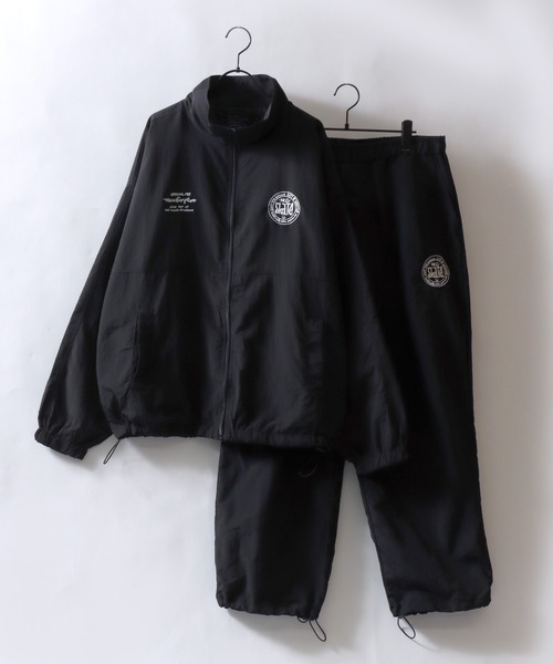 Mark Gonzales(マーク・ゴンザレス)の「MARK GONZALES ARTWORK COLLECTION/マークゴンザレス 別注 ワンポイント刺繍 ブロークコア ナイロパンツ トラックパンツ イージーパンツ(その他パンツ・メンズ・ブラック系その他/グレー系その他/ブルー系その他/ネイビー/ライトグレー/ブラック・L/XL/M)」の7枚目の写真