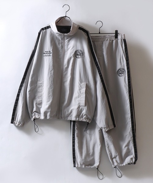 Mark Gonzales(マーク・ゴンザレス)の「MARK GONZALES ARTWORK COLLECTION/マークゴンザレス 別注 ワンポイント刺繍 ブロークコア ナイロパンツ トラックパンツ イージーパンツ(その他パンツ・メンズ・ブラック系その他/グレー系その他/ブルー系その他/ネイビー/ライトグレー/ブラック・L/XL/M)」の13枚目の写真