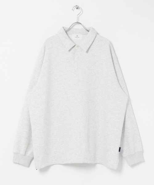 URBAN RESEARCH Sonny Label(アーバンリサーチサニーレーベル)の「ボンディング襟付きプルオーバー(ポロシャツ・メンズ・ネイビー/ブラック/グレー・LARGE/MEDIUM)」の20枚目の写真
