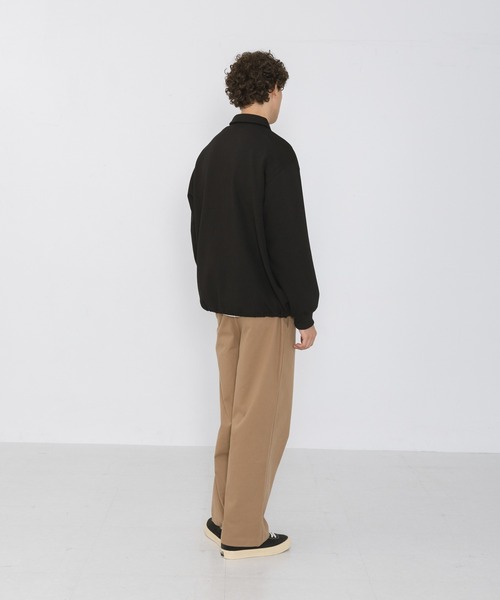 URBAN RESEARCH Sonny Label(アーバンリサーチサニーレーベル)の「ボンディング襟付きプルオーバー(ポロシャツ・メンズ・ネイビー/ブラック/グレー・LARGE/MEDIUM)」の10枚目の写真