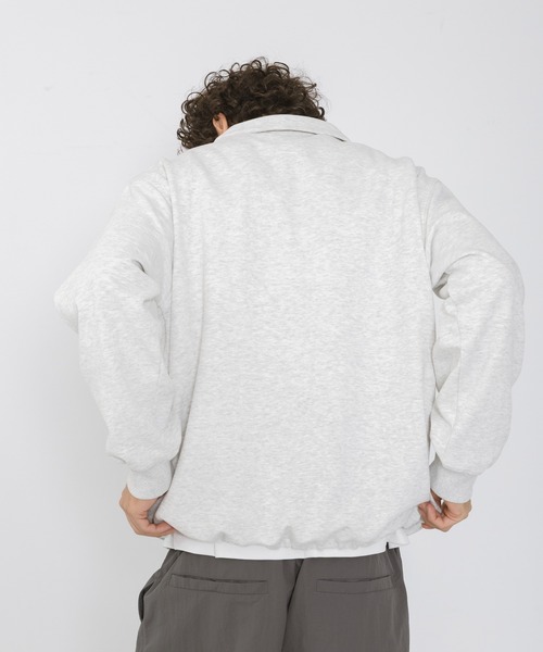 URBAN RESEARCH Sonny Label(アーバンリサーチサニーレーベル)の「ボンディング襟付きプルオーバー(ポロシャツ・メンズ・ネイビー/ブラック/グレー・LARGE/MEDIUM)」の14枚目の写真