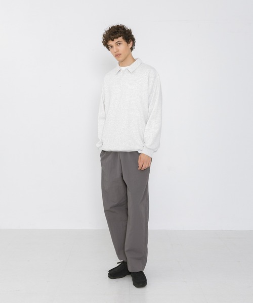 URBAN RESEARCH Sonny Label(アーバンリサーチサニーレーベル)の「ボンディング襟付きプルオーバー(ポロシャツ・メンズ・ネイビー/ブラック/グレー・LARGE/MEDIUM)」の16枚目の写真