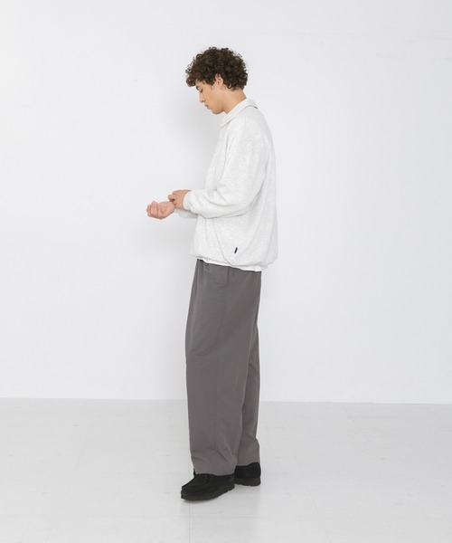 URBAN RESEARCH Sonny Label(アーバンリサーチサニーレーベル)の「ボンディング襟付きプルオーバー(ポロシャツ・メンズ・ネイビー/ブラック/グレー・LARGE/MEDIUM)」の17枚目の写真