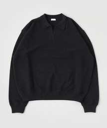 crepuscule / クレプスキュール Co/Wo Moss Stitch Skipper