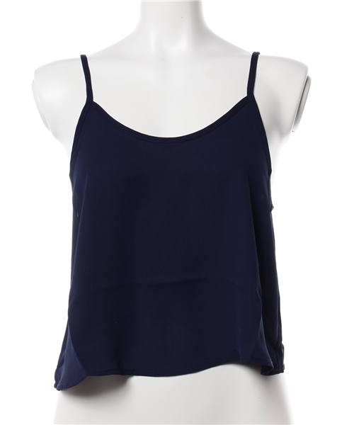 Luz Llena (philter)（ラズレナ　フィルター）の「[存在感ある上品さ]ジョーゼットUネッククロップドキャミソール（キャミソール・レディース・ベージュ/ネイビー/キャメル/アイボリー/ブラック・MEDIUM/LARGE）」の5枚目の写真