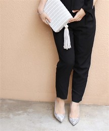 LIMITLESS LUXURY | 《予約》LINEN LIKEタックパンツ◆(その他パンツ)